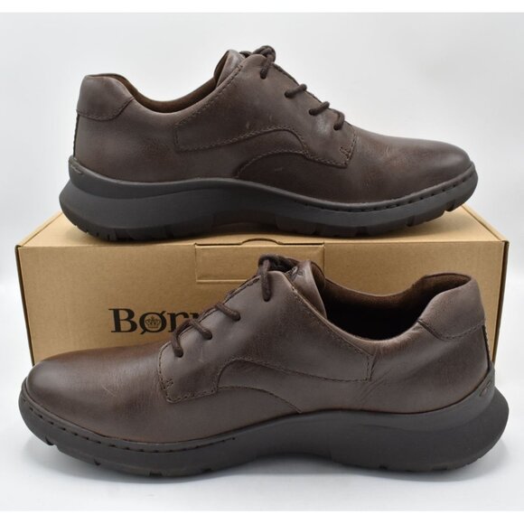 Born Mens Size 13 Cornell Dark Brown Full Grain Leather Oxford Shoes Sneakers main image 6